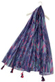 African Print Tasselled Corner Scarf - Fashion Scarf World