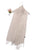 Pastel Tonal Plain Tassel Linen Scarf - Fashion Scarf World