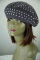 Square Studs Beret - Fashion Scarf World