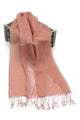 Versatile Classic Plain Tassel Linen Scarf - Fashion Scarf World