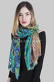 Van Gogh Irises Print Frayed Scarf - Fashion Scarf World