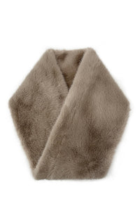 Soft Plain Faux Fur Snood