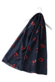 Robin Bird Foiled Print Scarf - Fashion Scarf World