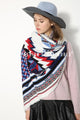 Bold Zigzag Print Blanket Wrap - Fashion Scarf World