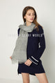 Plain Mesh Scarf - Fashion Scarf World