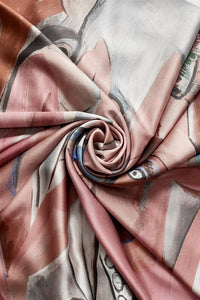Picasso Cubism Les Demoiselles Painting Print Art Silk Scarf 3759