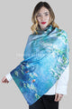 Claude Monet Water Lilly Print Scarf - Fashion Scarf World