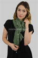 German Shepherd Print Frayed Scarf - Fashion Scarf World