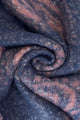 Paisley Chunky Tassel Reversible Wool Blanket Scarf
