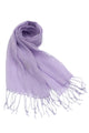 Versatile Classic Plain Tassel Linen Scarf - Fashion Scarf World