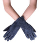 Studded Plain Touch-Screen Gloves - Fashion Scarf World
