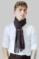 Zigzag Knitted Tassel Unisex Scarf - Fashion Scarf World