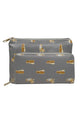 Shiba Inu Dog Purse Collection - Grey