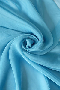 Slim Plain Chiffon Scarf