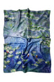 Claude Monet Water Lilly Print Scarf - Fashion Scarf World