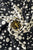 Contrast Polka Dot Pumpkin Silk Scarf