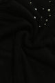 Pearl & Bead Shoulder Knitted Poncho - Fashion Scarf World