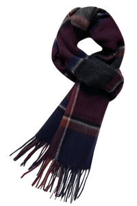 Classic Check Tartan Wool Unisex Scarf - Fashion Scarf World