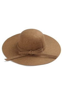 Knotted Leith Floppy Felt Hat - Fashion Scarf World