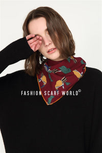 Parrot Square Scarf - Fashion Scarf World