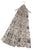 Love Paris City Print Scarf with Frayed Edge
