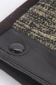 Tweed Snap Button Men Gloves - Fashion Scarf World