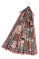 Horse & Carriage Diamond Chain Print Scarf