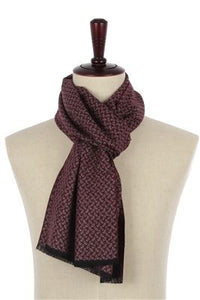 Mini Paisley Print Men Scarf - Fashion Scarf World
