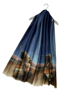 Henri Rosseau Post Impressionism The Sleeping Gypsy Painting Print Art Scarf 3769