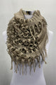 Netted (Two Way) Wrap Around Scarf To Snood
