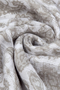 Small Decorative Paisley Print Scarf - Fashion Scarf World
