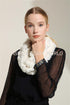 Foiled Snowflake Soft Twist Snood
