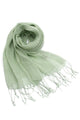 Versatile Classic Plain Tassel Linen Scarf - Fashion Scarf World