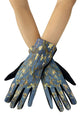 Van Gogh Almond Blossom Suede Touchscreen Gloves