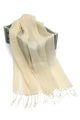 Versatile Classic Plain Tassel Linen Scarf - Fashion Scarf World