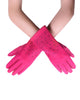 Studded Plain Touch-Screen Gloves - Fashion Scarf World