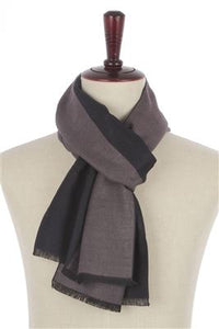 Reversible Plain Colour Men Scarf - Fashion Scarf World