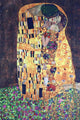 Klimt The Kiss Print Wool Tassel Scarf - Fashion Scarf World