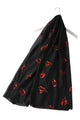 Robin Bird Foiled Print Scarf - Fashion Scarf World