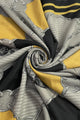 Horse & Carriage Diamond Chain Print Scarf