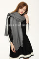 Cosy Plain Coloured Frayed Scarf - Fashion Scarf World