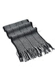 Zigzag Knitted Tassel Unisex Scarf - Fashion Scarf World