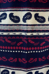 Reversible Paisley Print Frayed Silk Men's Scarf - Fashion Scarf World