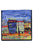 Impressionist Art Street Painting Silk Scarf